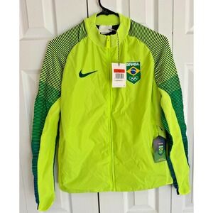 Nike Sportswear Team Brazil Olympic Dynamic Reveal Jacket Women's Size Large